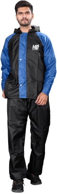 SANCIA Self Design Men Raincoat