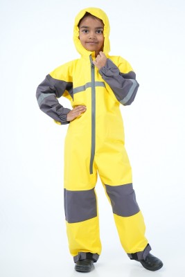 Bleualps Colorblock Boys & Girls Raincoat