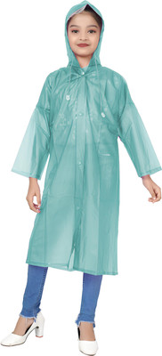 Reoutlook Solid Boys & Girls Raincoat