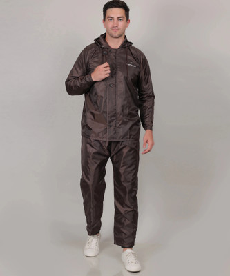 YOUTH ROBE Solid Men Raincoat