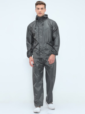 VROJASS Solid Men Raincoat