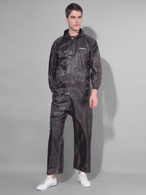 Dollar Solid Men Raincoat