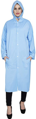 Kolva Solid Women Raincoat
