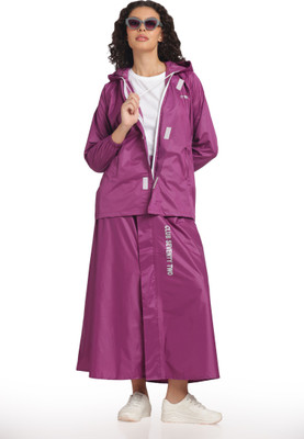 CLUB SEVENTY TWO Solid Women Rain Suit