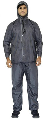YOUTH ROBE Solid Men Raincoat