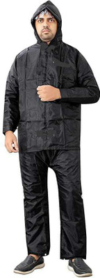 Paryag Solid Men Raincoat