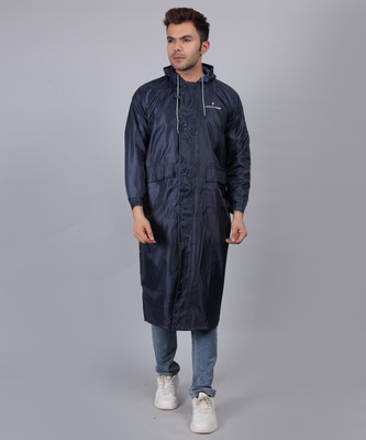 YOUTH ROBE Solid Men Raincoat