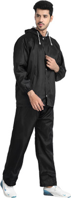 Reoutlook Solid Men Raincoat