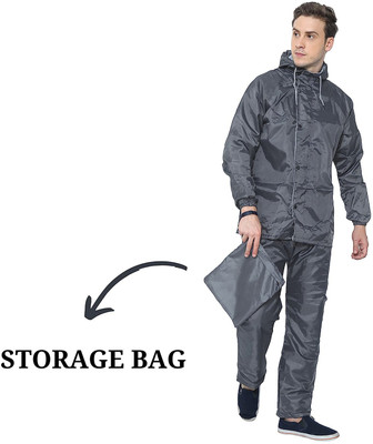 GoodluckSB Striped Men Raincoat