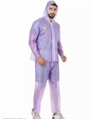 RR Traders Solid Men Raincoat
