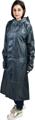 Bubby-L-Areana Solid Women Raincoat