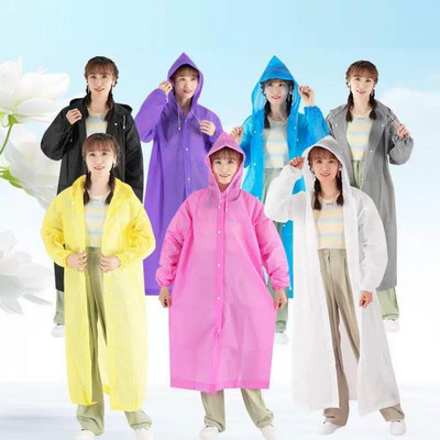 INFISPACE Solid Men & Women Rain Poncho