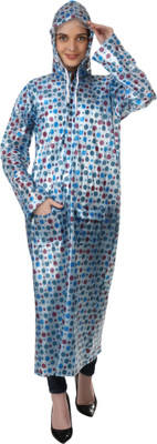 REXBURG Polka Print Women Raincoat
