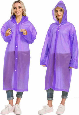 STYLE ACADEMY Solid Men & Women Raincoat