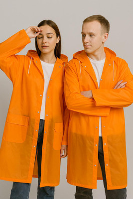 HOTMOD Solid Men & Women Raincoat