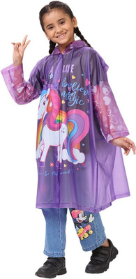 HighLands Animal Print Girls Raincoat
