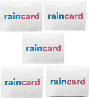 JG Enterprise Solid Unisex Rain Card