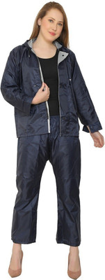 YOUTH ROBE Solid Women Rain Suit