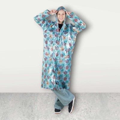 KETKAR Floral Print Women Raincoat