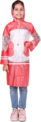 Dressify Trend Self Design Boys & Girls Raincoat