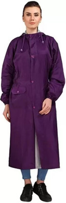JVBRANGI Solid Women Raincoat