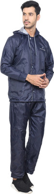 YOUTH ROBE Solid Men Raincoat
