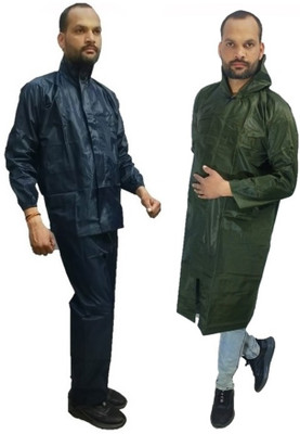 Commissary Self Design Men & Women Raincoat
