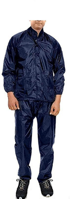 Fashionon Solid Men Raincoat