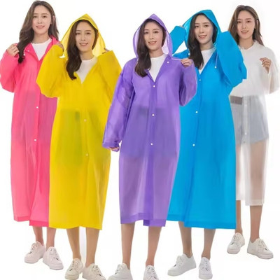Robustt Solid Women Raincoat