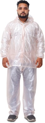 Robustt Solid Men & Women Raincoat