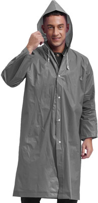 INFISPACE Solid Men & Women Raincoat