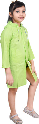 CITY BRAND Solid Boys & Girls Raincoat