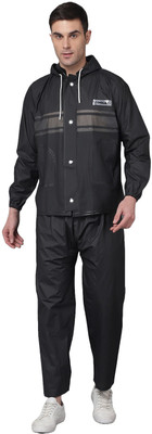 Dollar Solid, Colorblock Men Rain Suit