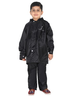 FabSeasons Solid Boys & Girls Raincoat