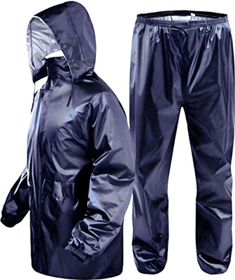 EpicEdge Solid Men & Women Rain Suit