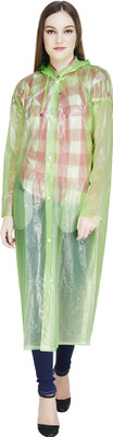 REXBURG Self Design Women Raincoat