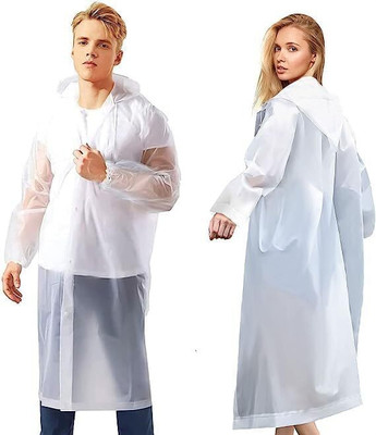 INFISPACE Solid Men & Women Raincoat