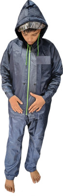D8211K Solid Boys & Girls Raincoat