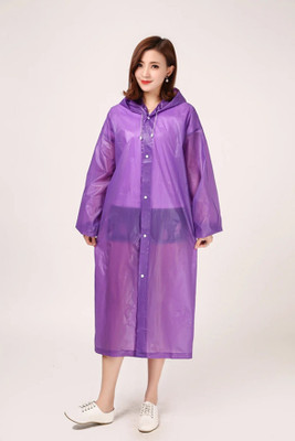 Sumer Textiles Solid Men & Women Raincoat