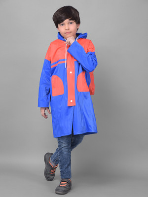 Dollar Solid Boys Raincoat