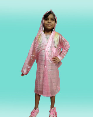DIMONSIV Solid Boys & Girls Rain Suit