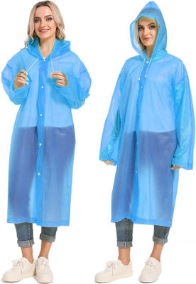 INFISPACE Solid Men & Women Raincoat