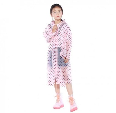 Fashionon Polka Print Boys & Girls Raincoat