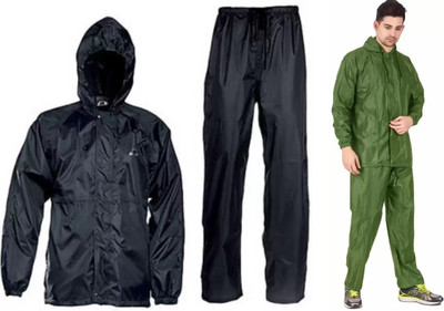 Tritika Solid Men Raincoat