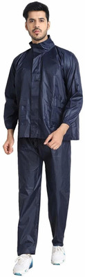 YOUTH ROBE Solid Men Raincoat
