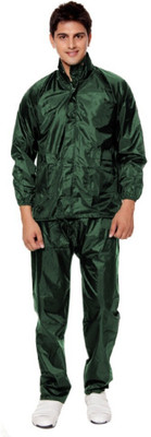 RadhaTex Solid Men Rain Suit