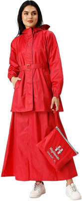 HighLands Solid Women Raincoat