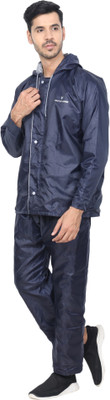 YOUTH ROBE Solid Men Raincoat