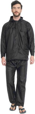 ZACHARIAS Solid Men Raincoat