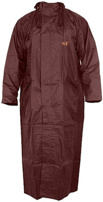 SF SHAKUMBHARI FAB Solid Men Raincoat